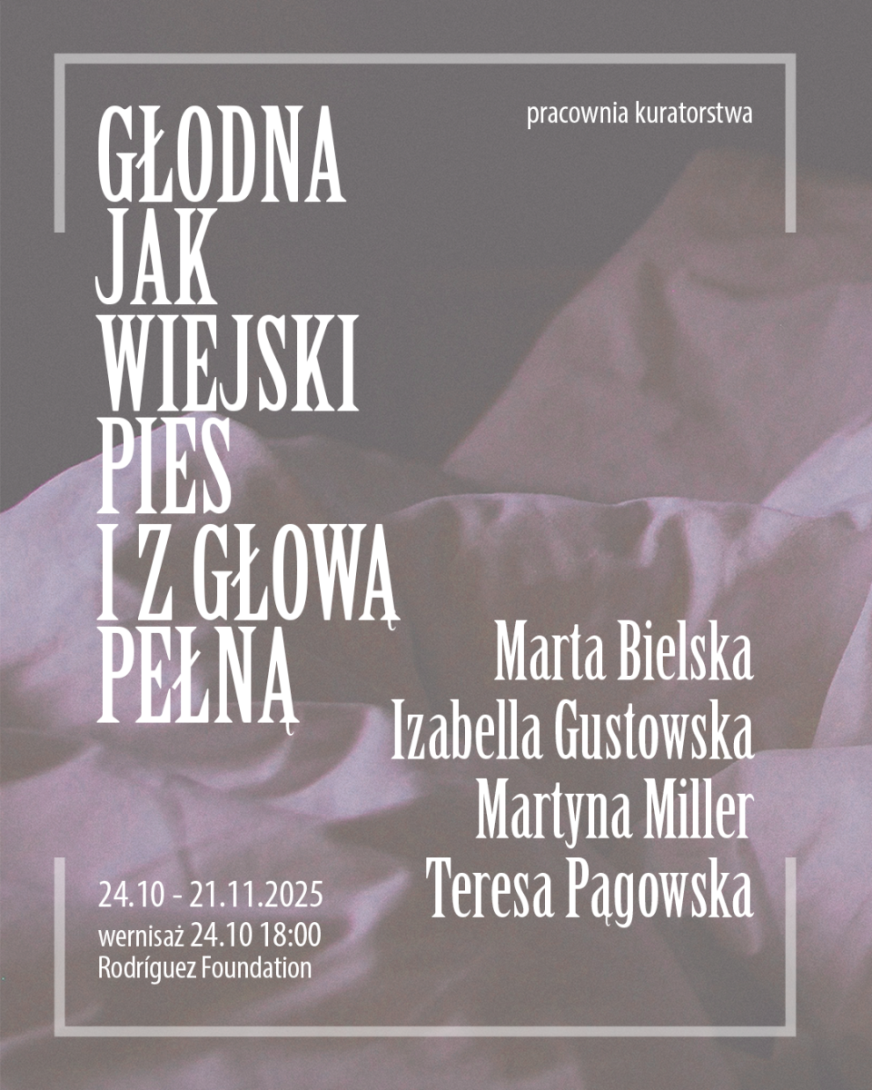 GŁODNA JAK WIEJSKI PIES I Z GŁOWĄ PEŁNĄ