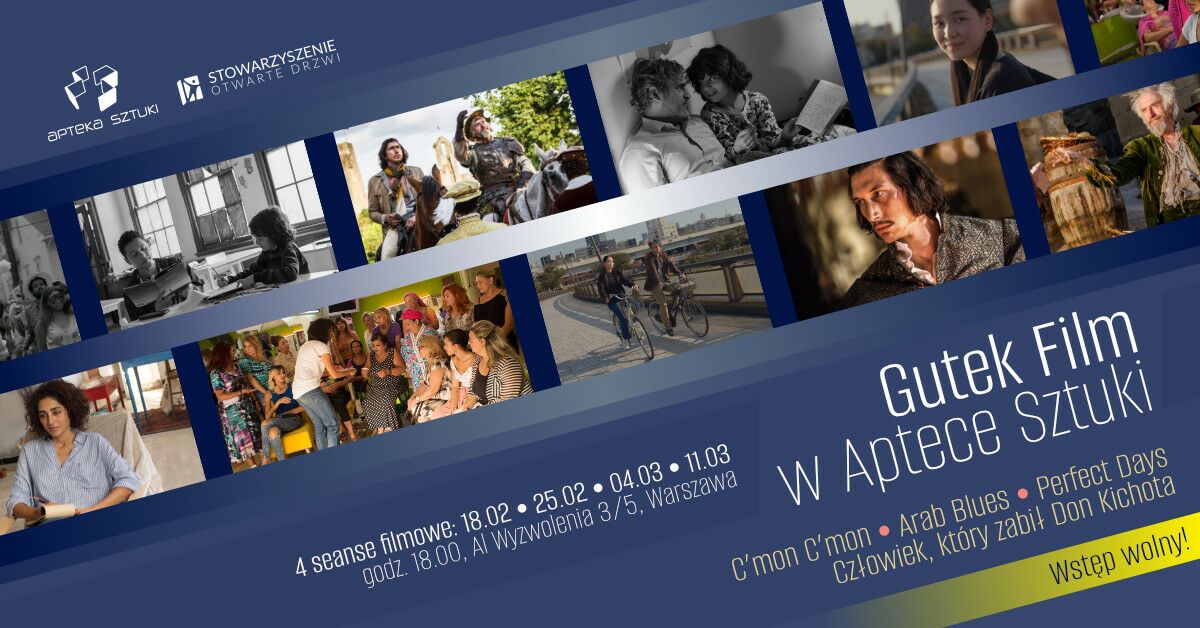 Gutek Film w Aptece Sztuki | Terry Gilliam, Joaquin Phoenix i inni… 