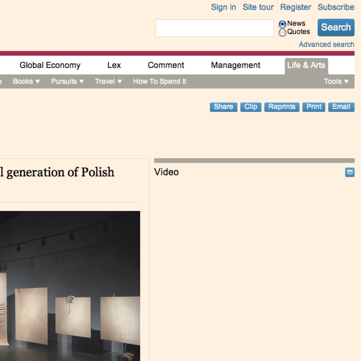 Poles apart - recenzja wystaw Polaków na Zachodzie