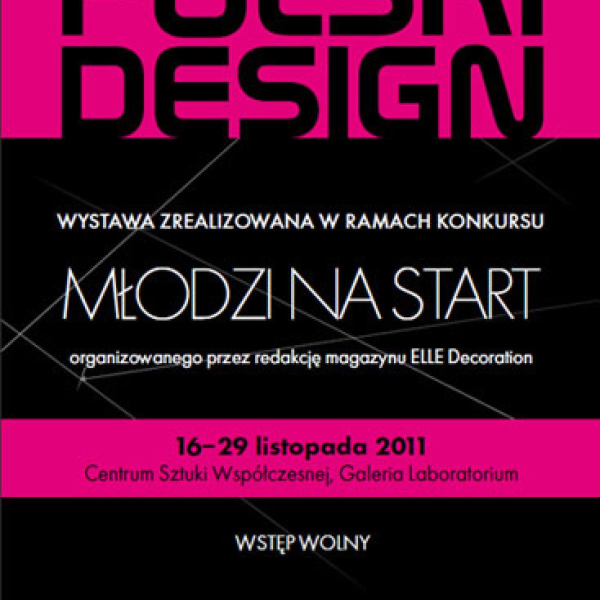 wystawa ''Polski design według ELLE Decoration'' w CSW Warszawa
