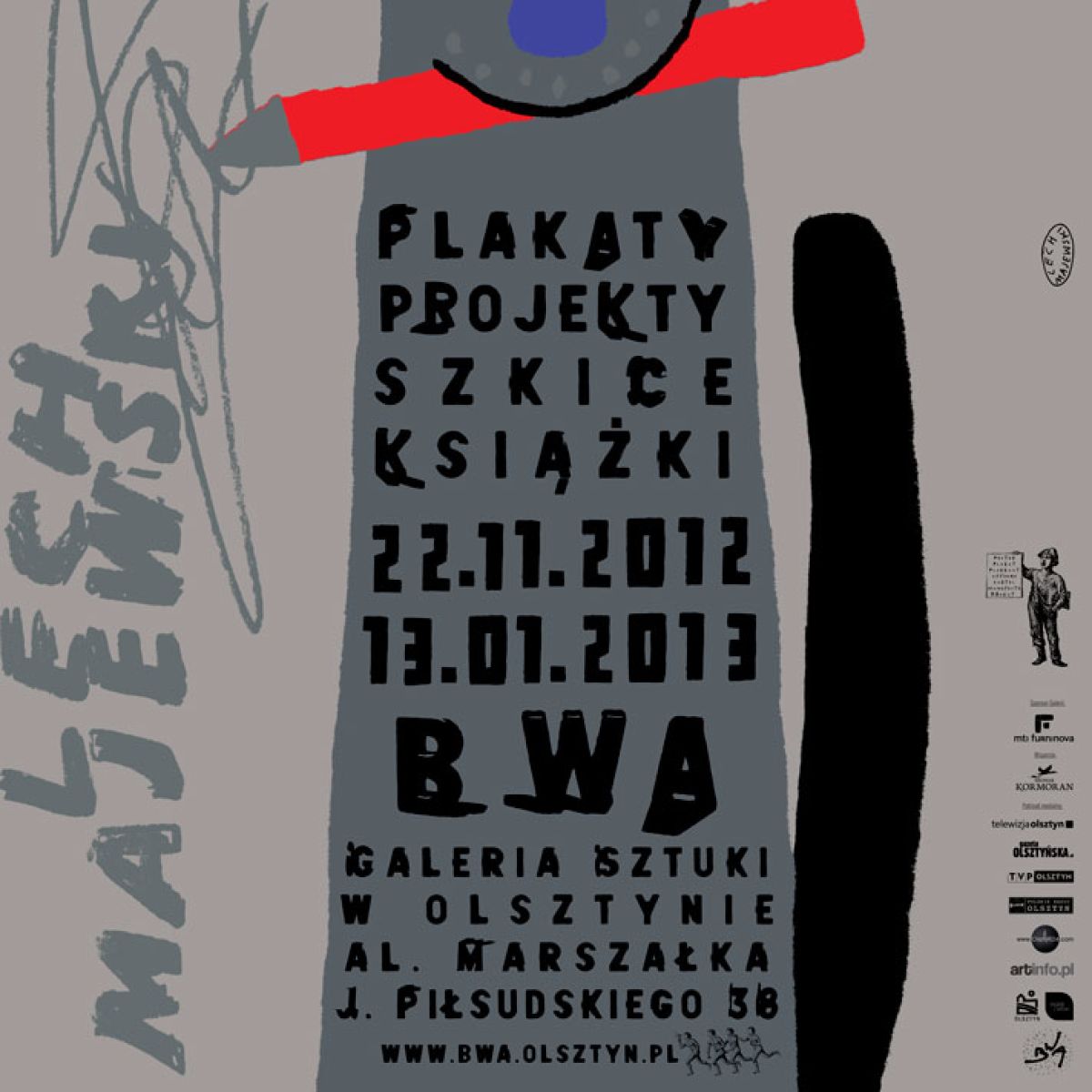 Zapraszamy na wystawę: ''Lech Majewski – projekty, plakaty, szkice, książki''