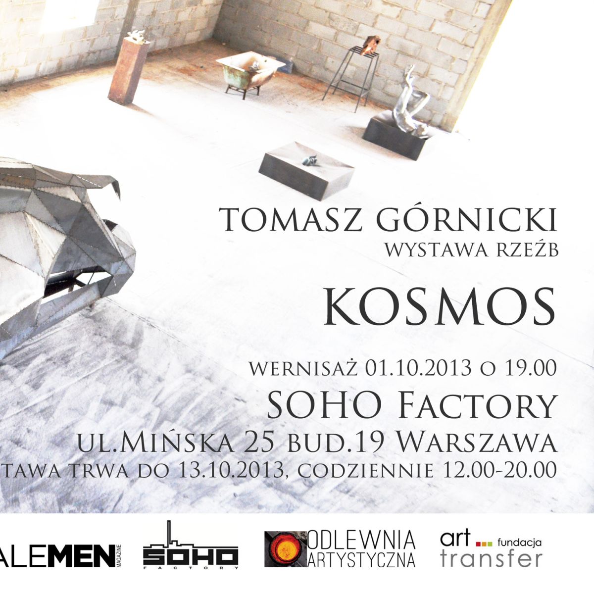 Artysta Gallerystore: Zapraszamy na wystawę rzeźb Tomasza Górnickiego ''KOSMOS''