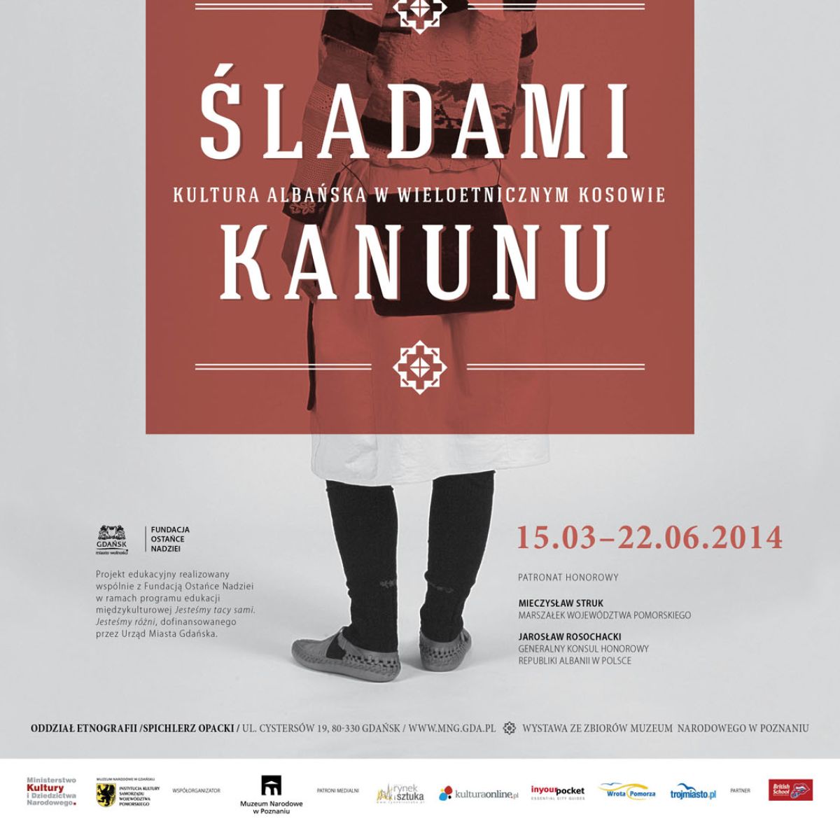 Polecamy wystawę ''Śladami Kanunu. Kultura albańska w wieloetnicznym Kosowie''