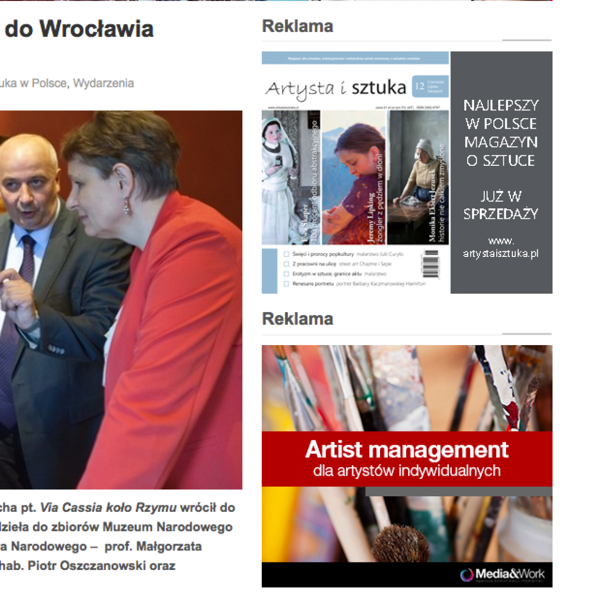 Zaginiony obraz Achenbacha wraca do Wrocławia