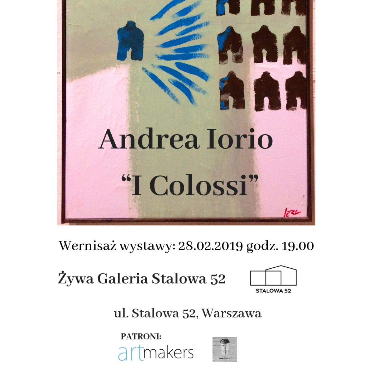 Wernisaż wystawy Andrea Iorio „I Colossi”