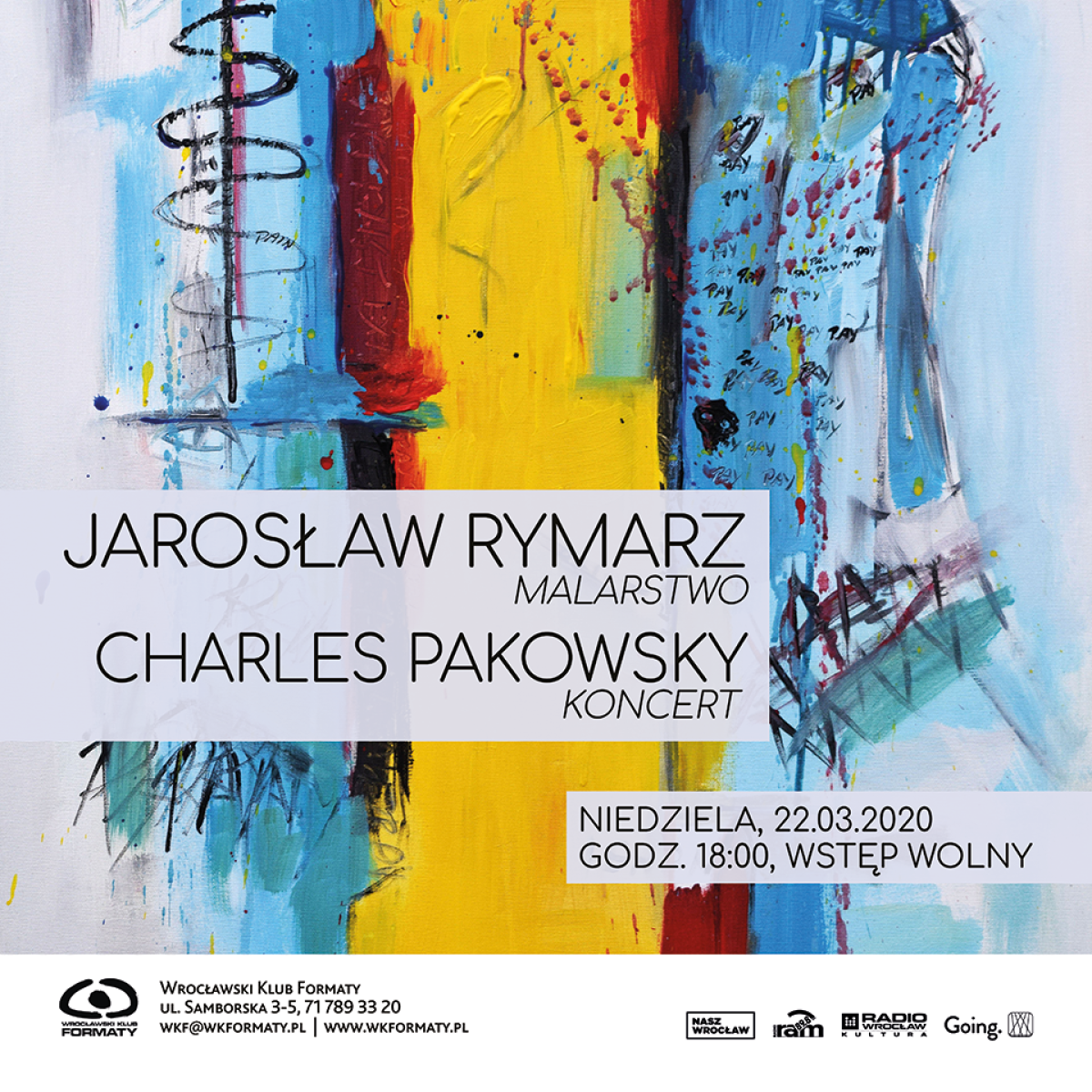 Wernisaż z muzyką // Jarosław Rymarz & Charles Pakowsky