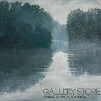 Aga Krawczyk - Ambience-Droga światła 1-Malarstwo