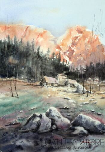 Agnieszka Aszkiełowicz-Pod Giewontem-Malarstwo