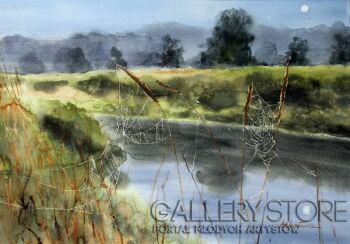 Agnieszka Aszkiełowicz-Rzeka tajemnic II-Malarstwo