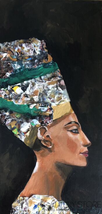 Agnieszka Boroń-Nefertiti-Akryl