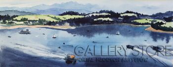 Aleksandra Jas-Jezioro Solina-Malarstwo