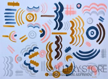 Aleksandra Kożuch-Cynamonki i krówki-Rysunek