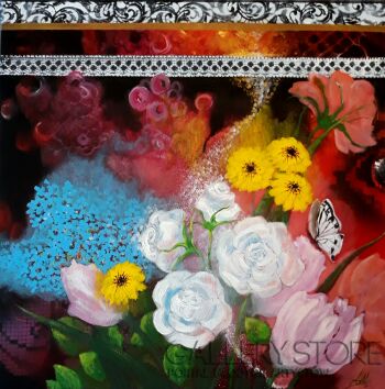 Aleksandra  Michalik-FLOWER POWER  1-Akryl