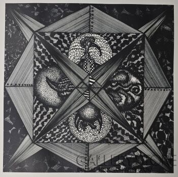 Amadeusz Popek-Gannet birds small-Grafiki i plakaty