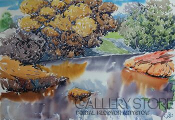 Anatolij Gwozdiuk-Jesienna cisza-Malarstwo