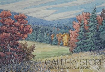 Anatolij Gwozdiuk-Piękno Karpat-Malarstwo