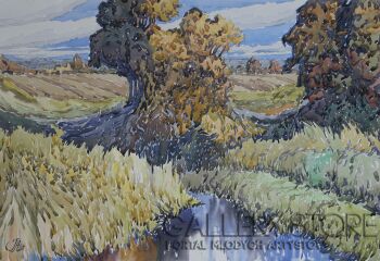 Anatolij Gwozdiuk-Zmiana sezonów-Malarstwo