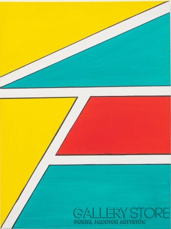 Anna Fryszkowska-Geometric figures II-Akryl