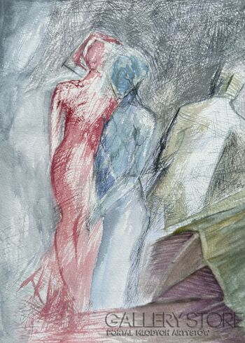 Anna Lupa-Suchy-Szum morza-Malarstwo