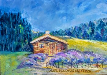 Anna  Wąsikiewicz-"Lniana chata " Głęboczek  Vine Resort & SPA-Olej