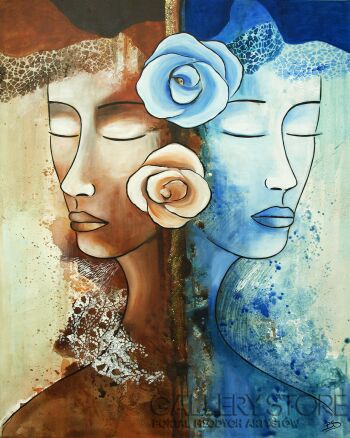 Barbara Soborak-Dualizm duszy-Malarstwo