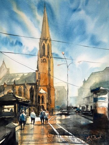 Blanka Pisarczyk-Ulica Fredry w Poznaniu-Malarstwo