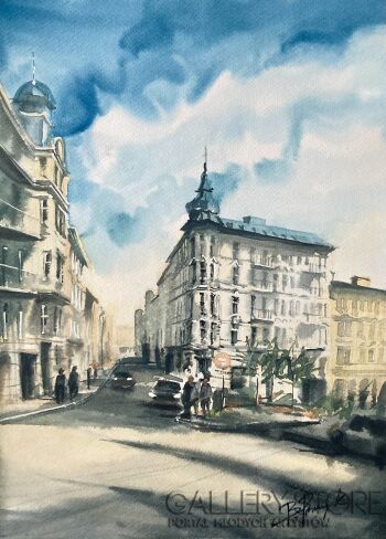 Blanka Pisarczyk-Ulica Ogrodowa w Poznaniu-Malarstwo