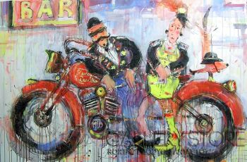 harley davidson i dziewczyna....