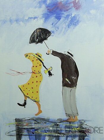 Pan i parasol...