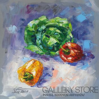 Dorota Łaz-Kapusta i papryka-Malarstwo