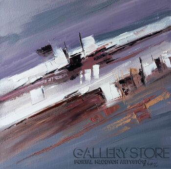 Dorota Łaz-Szara abstrakcja 12-Malarstwo