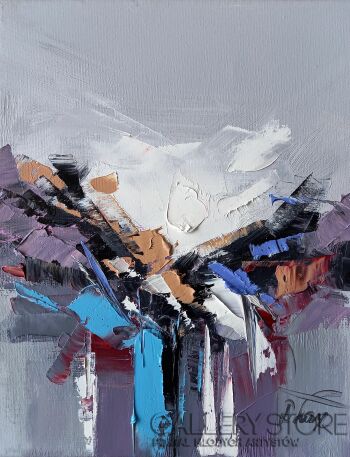 Dorota Łaz-Szara abstrakcja 14-Malarstwo