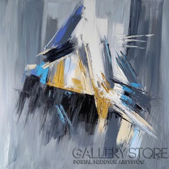 Dorota Łaz-Szara abstrakcja 7-Malarstwo