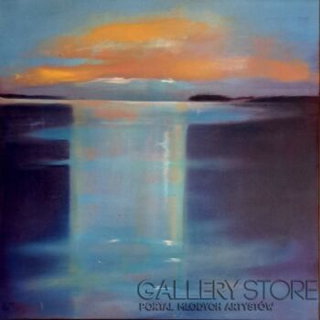 Edward Baranowski-z cyklu "WRÓĆMY NA JEZIORA ...V "-Malarstwo