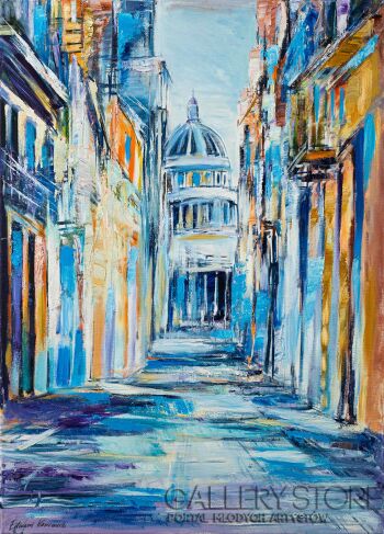 Edward Karczmarski-Obraz olejny Hawana XXXII-Malarstwo