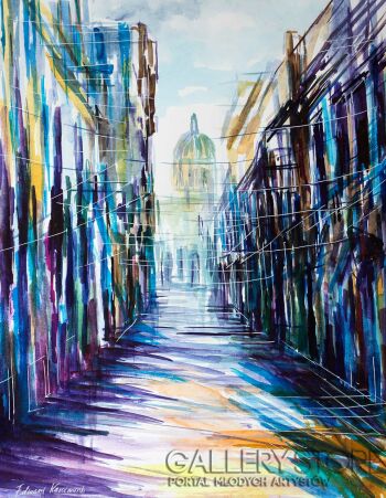 Edward Karczmarski-Spacer po Hawanie 01-Malarstwo