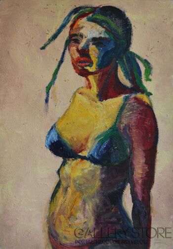 Emilia Gąsienica-Setlak-Le fauve-Olej