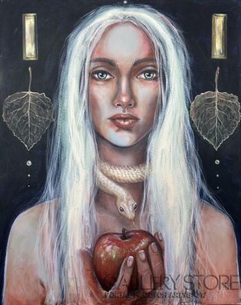 Ewa Grzegorczyk-Ewa. Ewa. Ewa. Dwa rody.-Malarstwo