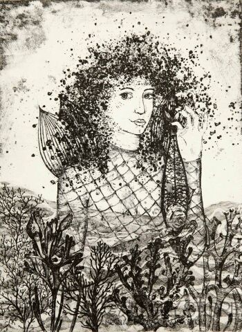 Ewa Narloch-Kerszka-W morzu marzeń-Grafiki i plakaty