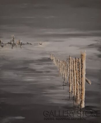 Ewa Nowiszewska-Stary port-Akryl