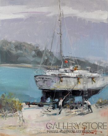 Henadzy Havartsou-Marina w ruchu-Olej
