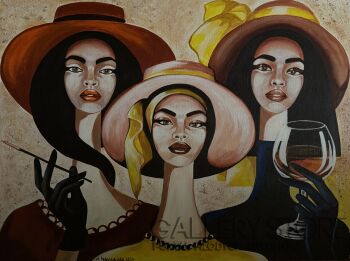 IWONA OSTASZEWSKA-Szyk i elegancja-Malarstwo