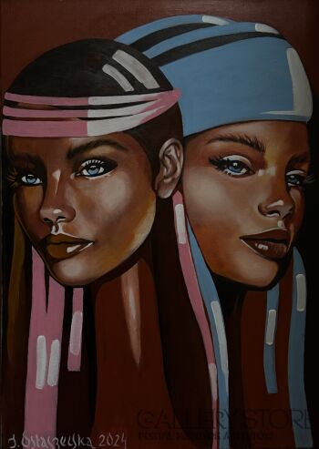 IWONA OSTASZEWSKA-Zanurzone w kolorze-Malarstwo