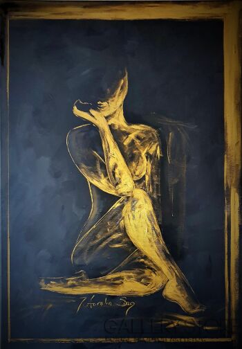 J. Aurelia Sikiewicz-Wojtaszek-GOLDEN ACT-Akryl