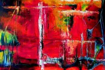 J. Aurelia Sikiewicz-Wojtaszek-POMIĘDZY-Akryl