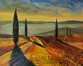 Jacek Malinowski-Val d'Orcia V-Olej
