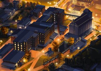 Jan Jerzmański-widokówka wrocławska 11-Grafiki i plakaty