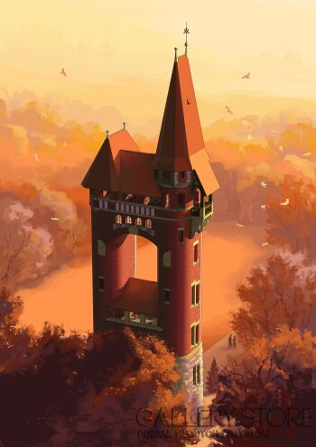 Jan Jerzmański-widokówka wrocławska 14-Grafiki i plakaty