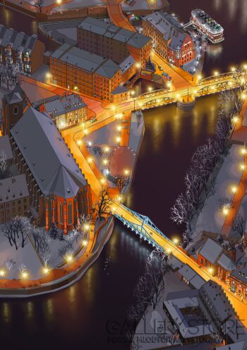 Jan Jerzmański-widokówka wrocławska 2-Grafiki i plakaty