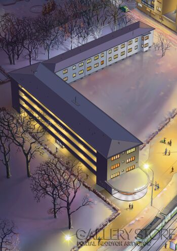 Jan Jerzmański-widokówka wrocławska 24-Grafiki i plakaty